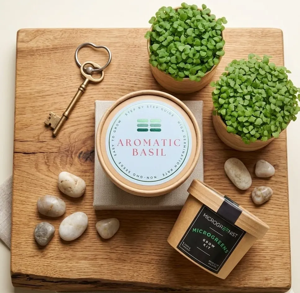 Aromatic Basil Grow Kit