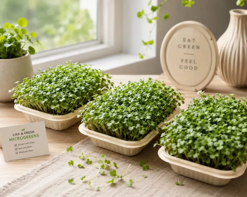 Live & Fresh Microgreens